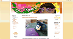 Desktop Screenshot of lizapierce.com